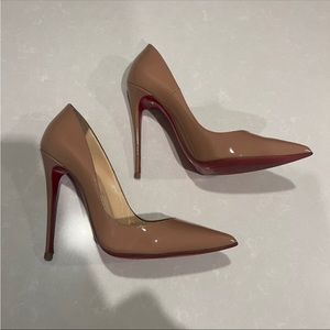 Christian Louboutin So Kate Nude 120mm sz37